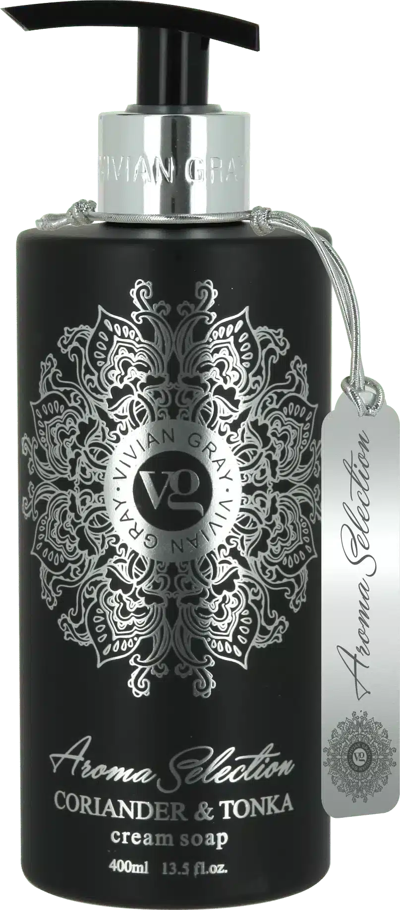 Aroma Selection Tonka & Coriander Cremeseife 400 ml mit warmem Duft für die tägliche Handpflege
