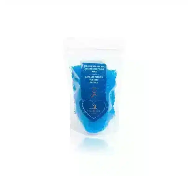 Bade- und Peelingsalz mit Duft Meeresbrise, 130gr für ein entspannendes und pflegendes Bad