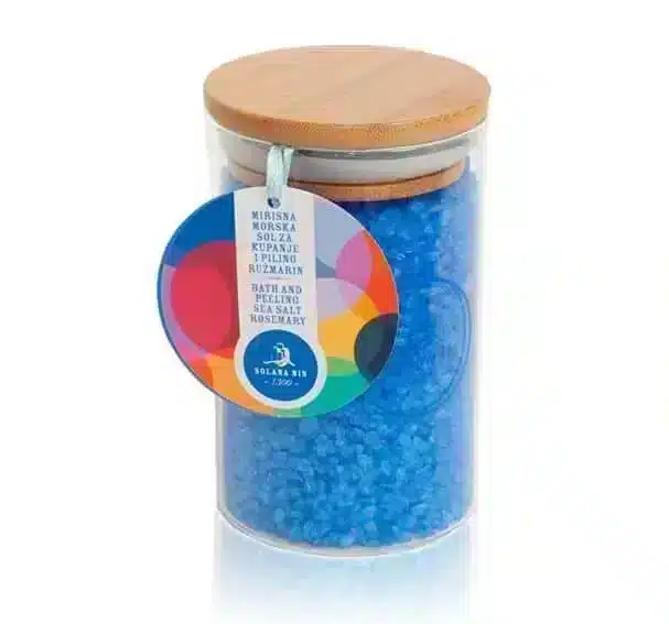 Bade- und Peelingsalz mit Duft Meeresbrise, 280gr für ein erfrischendes und entspannendes Bad