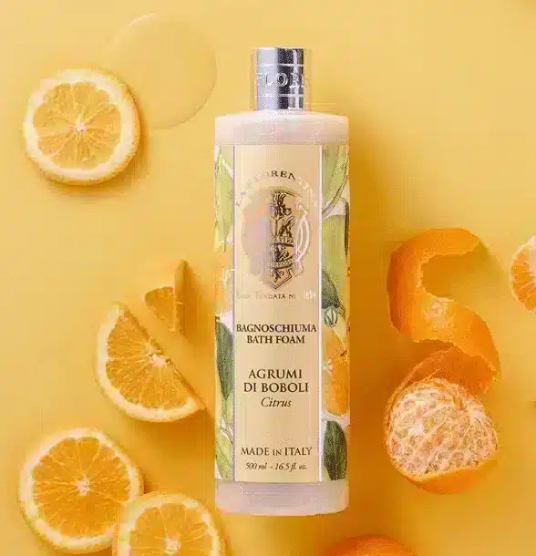 Schaumbad 500 ml Citrus Boboli, erfrischendes Schaumbad mit lebhaftem Zitrusduft