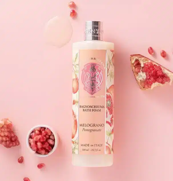 Schaumbad 500 ml Granatapfel - Pomegranate, pflegendes Schaumbad mit fruchtigem Duft