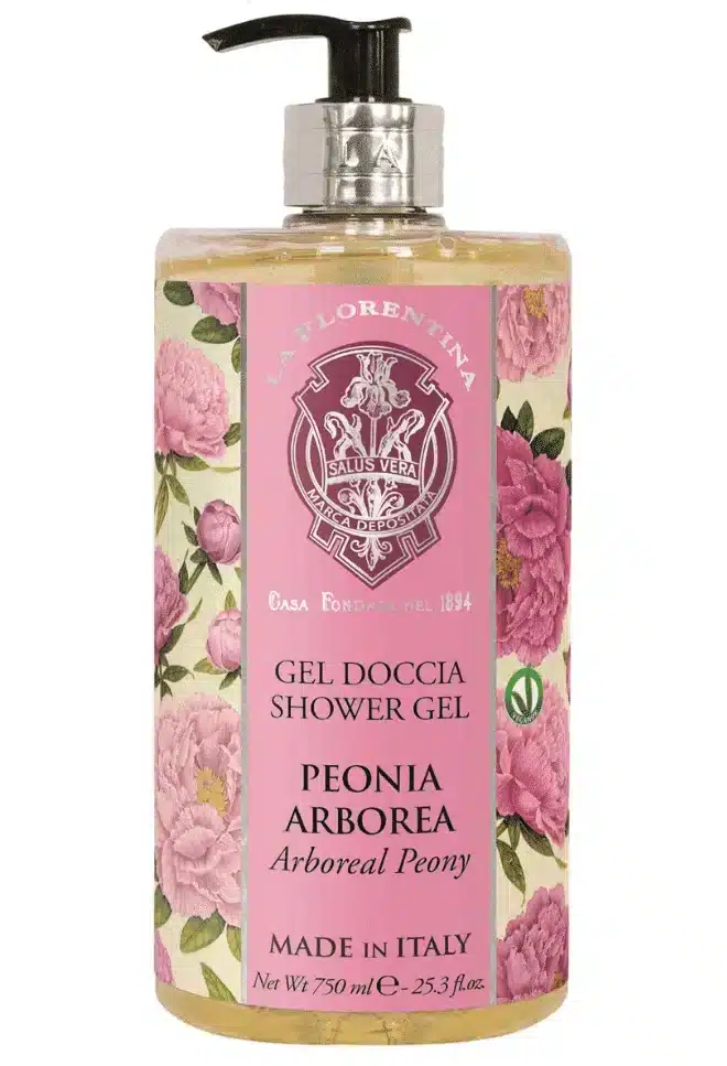Peony Arboreal Duschgel 750 ml mit zartem Pfingstrosenduft für ein pflegendes Duscherlebnis
