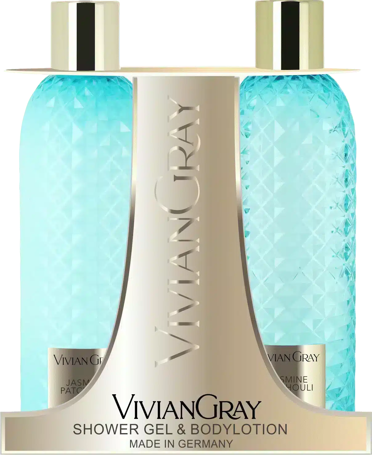Gemstone Turquoise Geschenkset mit Duschgel und Bodylotion, 2x300ml für eine gepflegte Haut