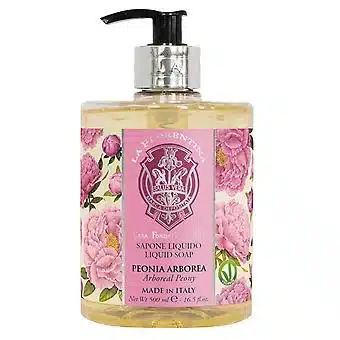 Flüssige Handseife 500 ml Peony Arborea, pflegende Handseife mit blumigem Pfingstrosenduft