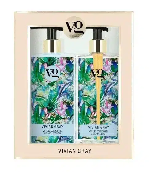 Wild Orchid Set mit Handseife und Handlotion à 350 ml mit dem blumigen Duft der Orchidee