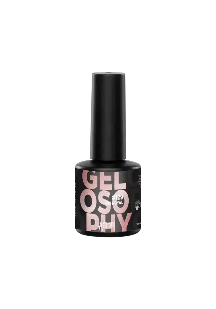 Astonishing Gelosophy #129 Kir Royal 15ml, tiefroter semipermanenter Gellack für die Nägel