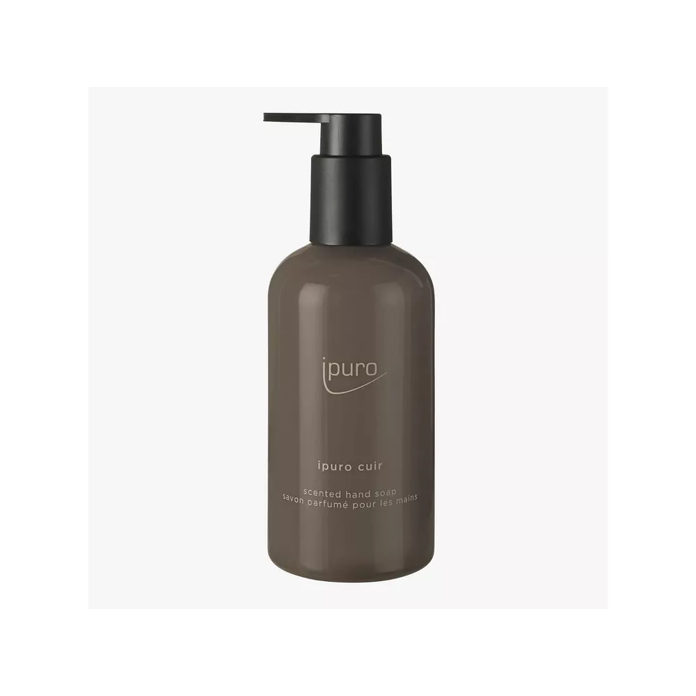 Ipuro Classic Cuir Handseife 250 ml mit einem warmen und edlen Lederduft