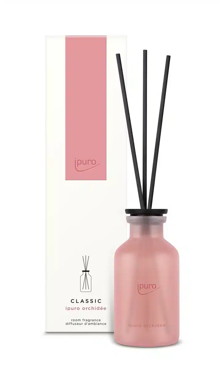 Ipuro Classic Orchidee 240ml Raumduft mit blumigem Orchideenduft für eine angenehme Atmosphäre im Zuhause