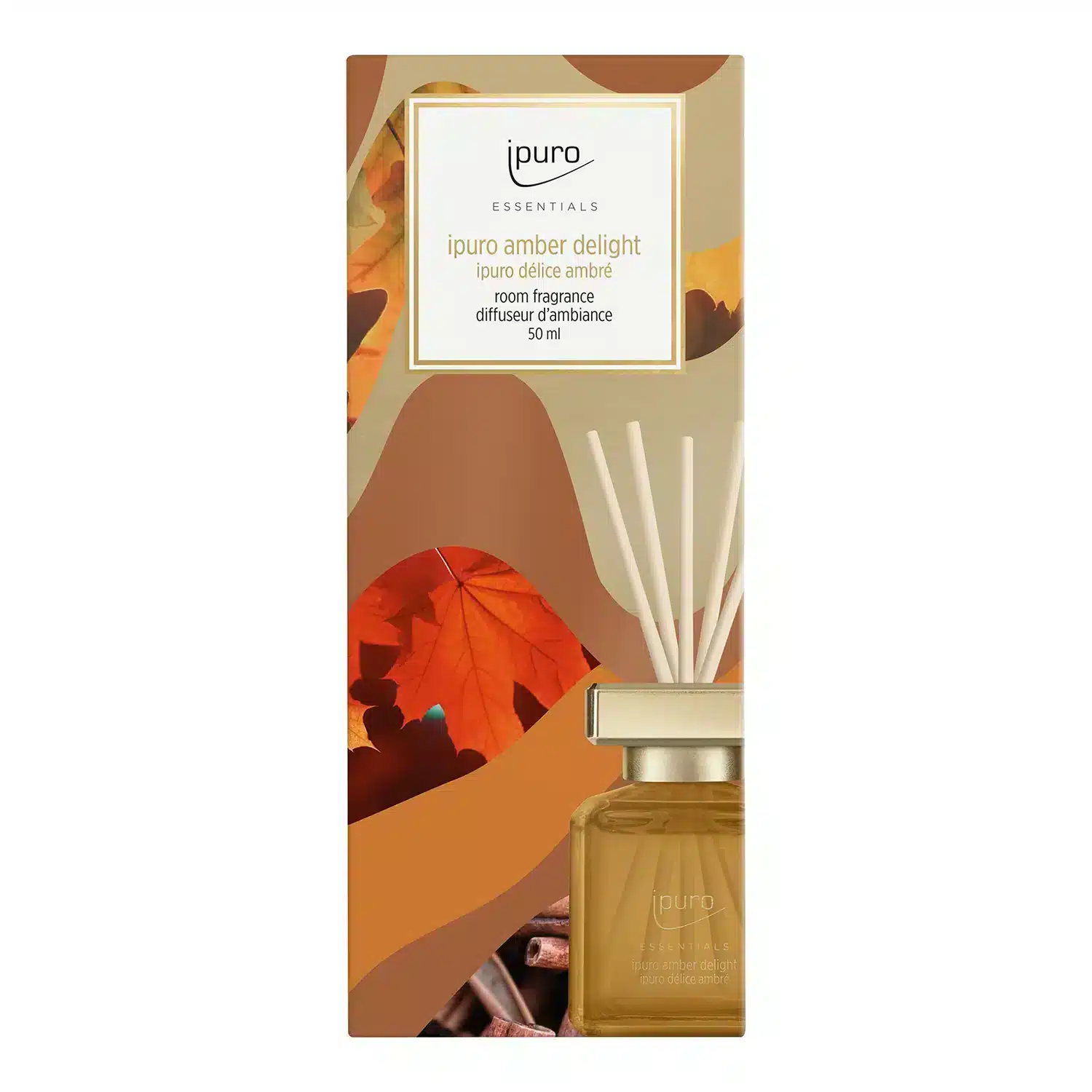 Essentials Amber Delight Raumduft 100 ml mit warmem Amberduft für ein gemütliches Interieur