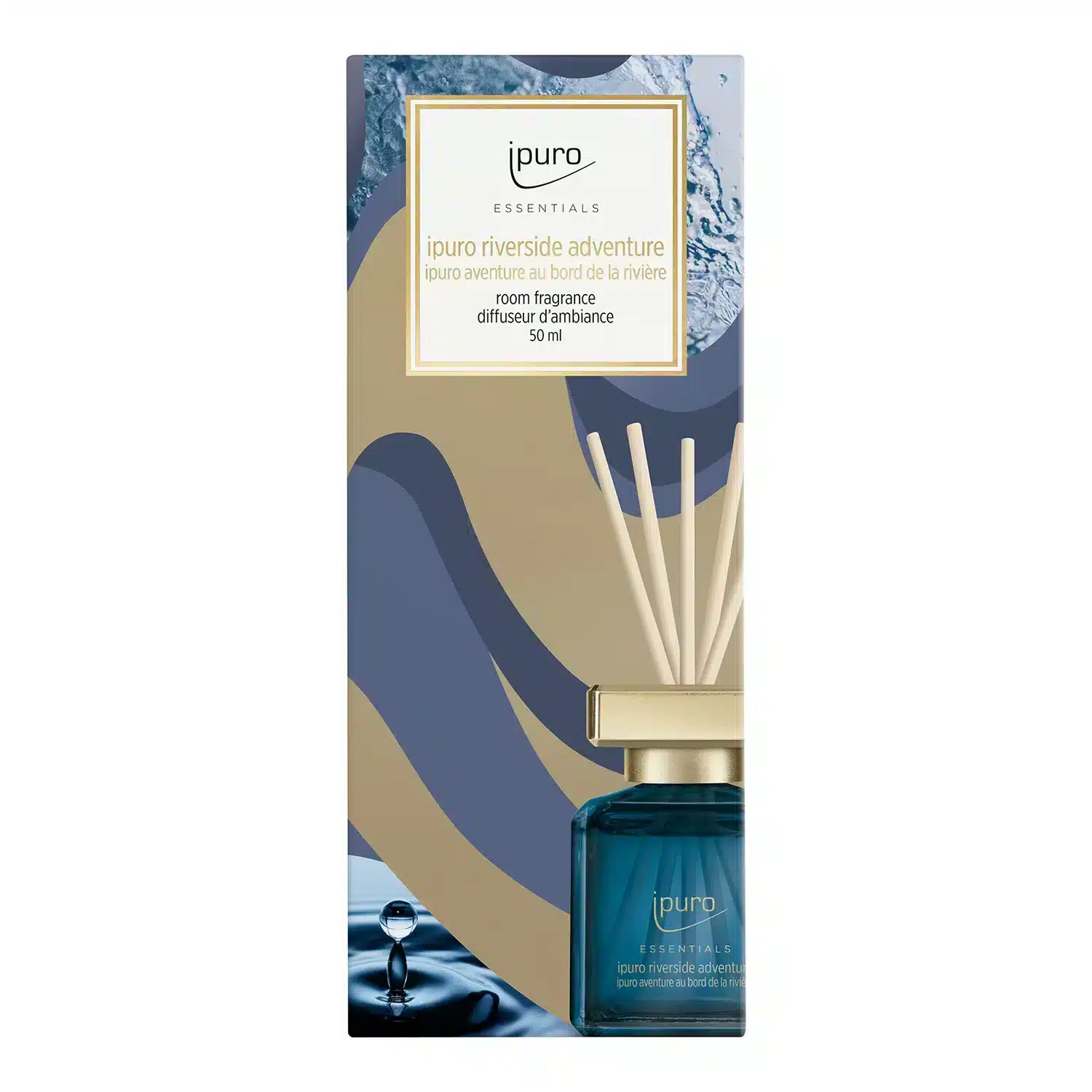 Essentials Riverside Adventure Raumduft 100 ml mit frischem Duft für ein überraschendes Interieur