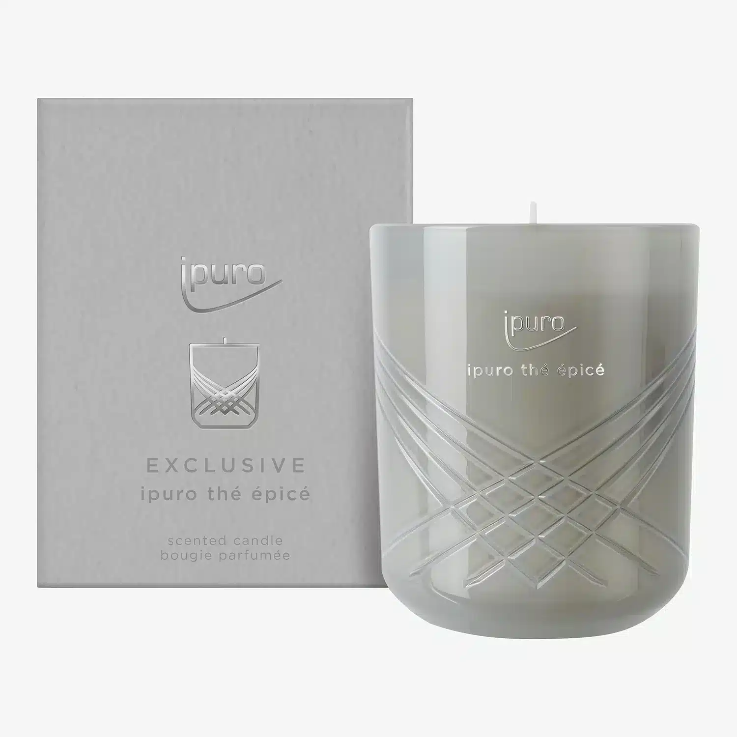 ipuro Exclusive thé epice Duftkerze 270g für eine warme Atmosphäre im Zuhause