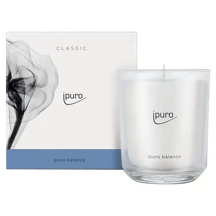 Ipuro Classic Balance Duftkerze 270g mit harmonischem Duft für eine entspannende Atmosphäre im Zuhause