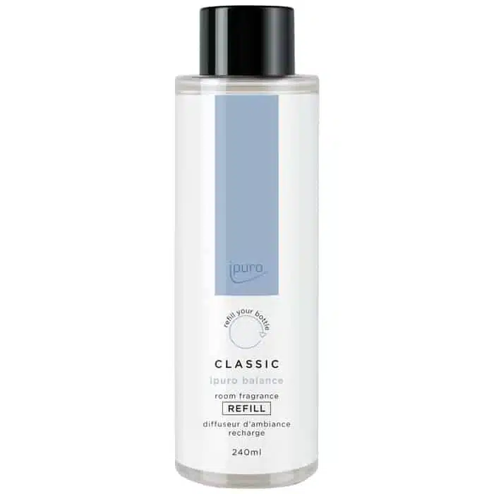 ipuro Classic balance Nachfüllung 240ml für den Raumduft mit Duftstäbchen