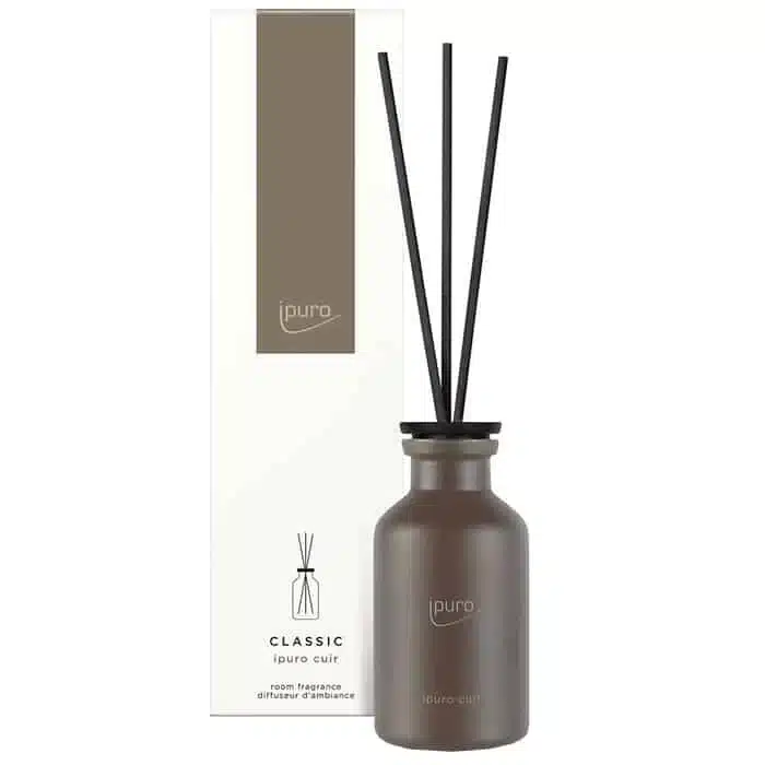 Ipuro Classic Cuir 240ml Raumduft mit edlem Lederduft für eine angenehme Atmosphäre im Zuhause