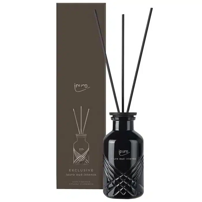 ipuro Exclusive oud intense Raumduft 240ml mit Duftstäbchen für Zuhause