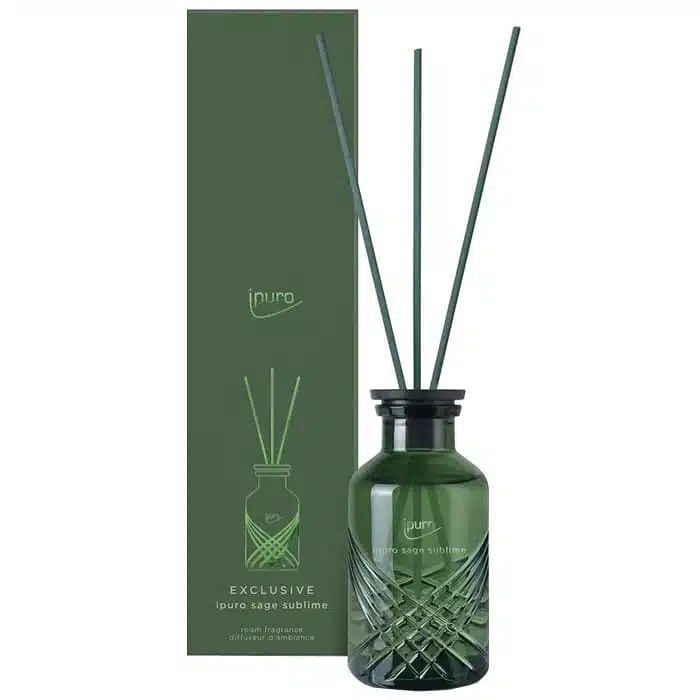 ipuro Exclusive sage sublime Raumduft 240ml mit Duftstäbchen für Zuhause