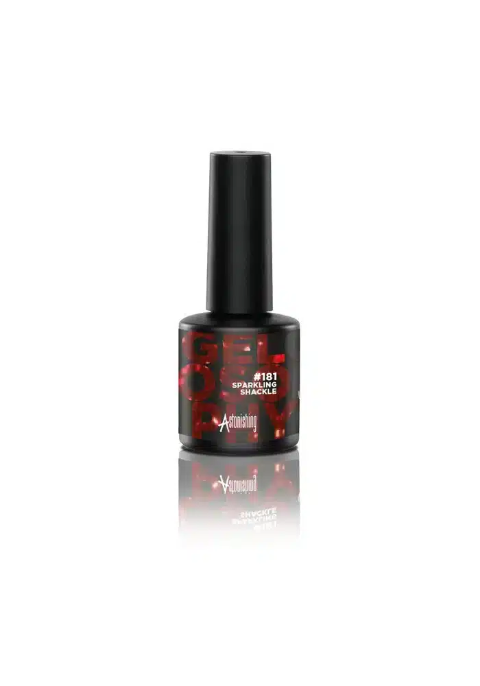 Astonishing Gelosophy #181 Sparkling Shackle 15ml, funkelnder Gellack für die Nägel