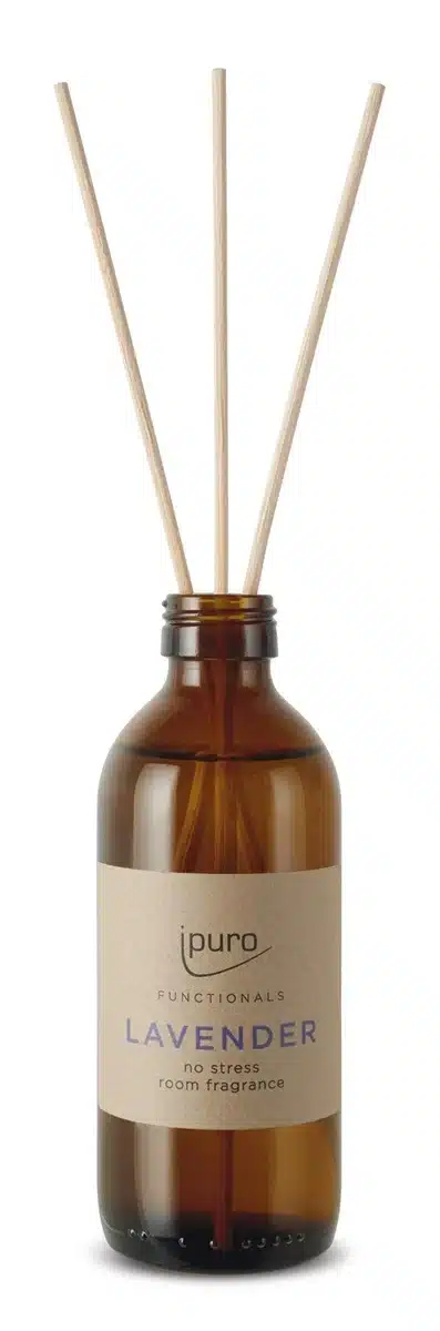 Ipuro functionals Lavendel Duftstäbchen mit 150 ml für einen beruhigenden Lavendelduft