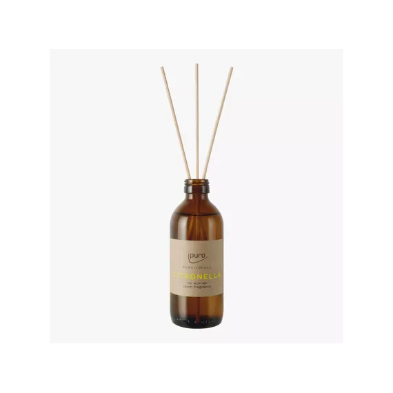 Ipuro functionals Citronella Duftstäbchen mit 150 ml und frischem Citronelladuft
