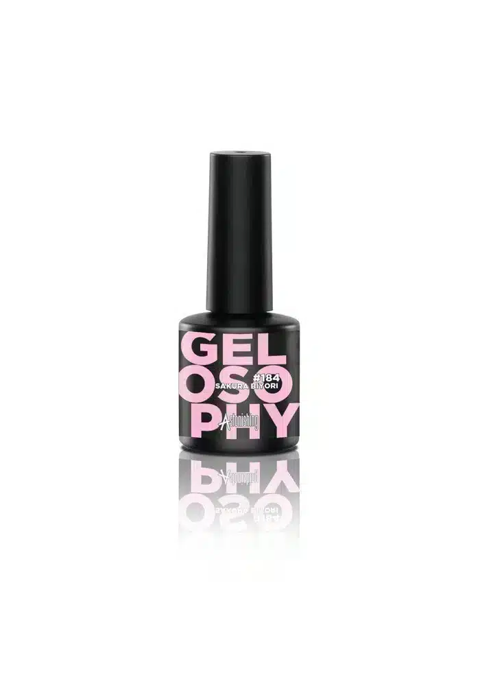 Astonishing Gelosophy #184 Sakura Biyori, Gellack mit 15 ml für eine strahlende, lang haltende Maniküre