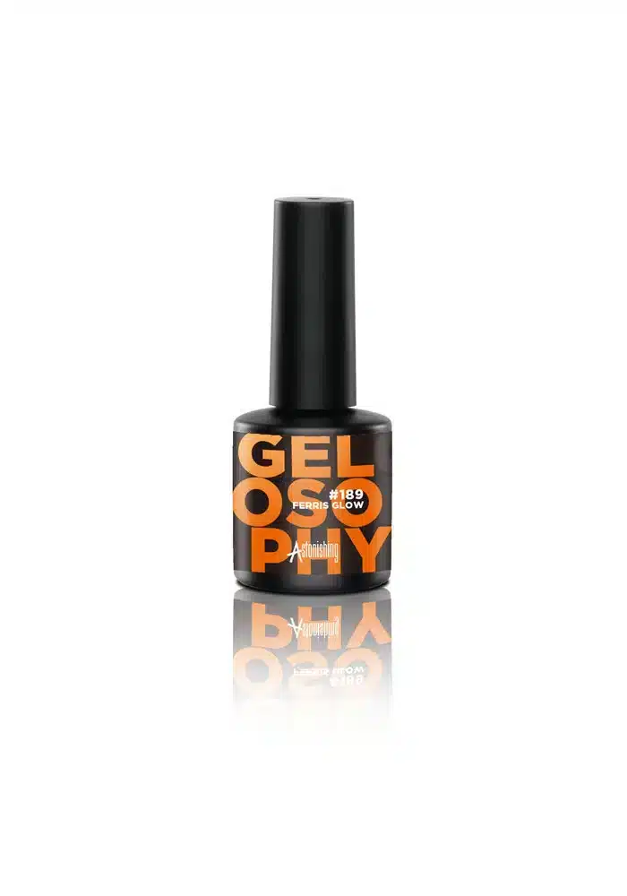 Astonishing Gelosophy #189 Ferris Glow, Gellack mit 15 ml für eine strahlende, lang haltende Maniküre