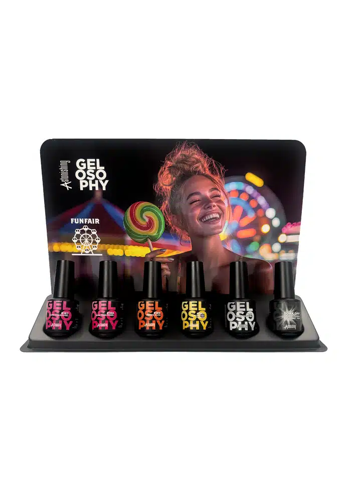 Astonishing Gelosophy Funfair Fantasy Collection Kit mit 6 Gellacken à 15 ml