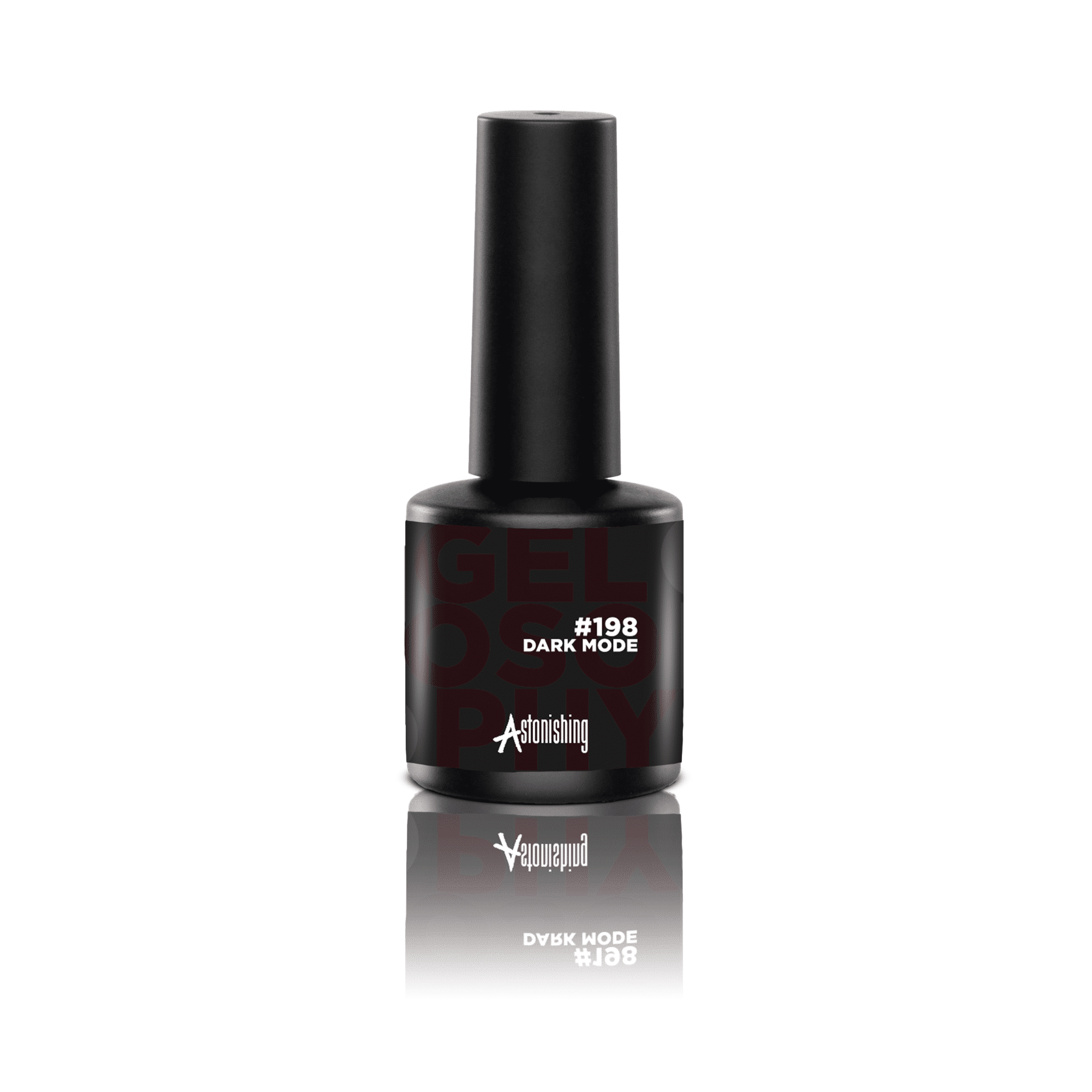 Astonishing Gelosophy #198 Dark Mode 7ml Gel-Nagellack in einem tiefen dunklen Ton