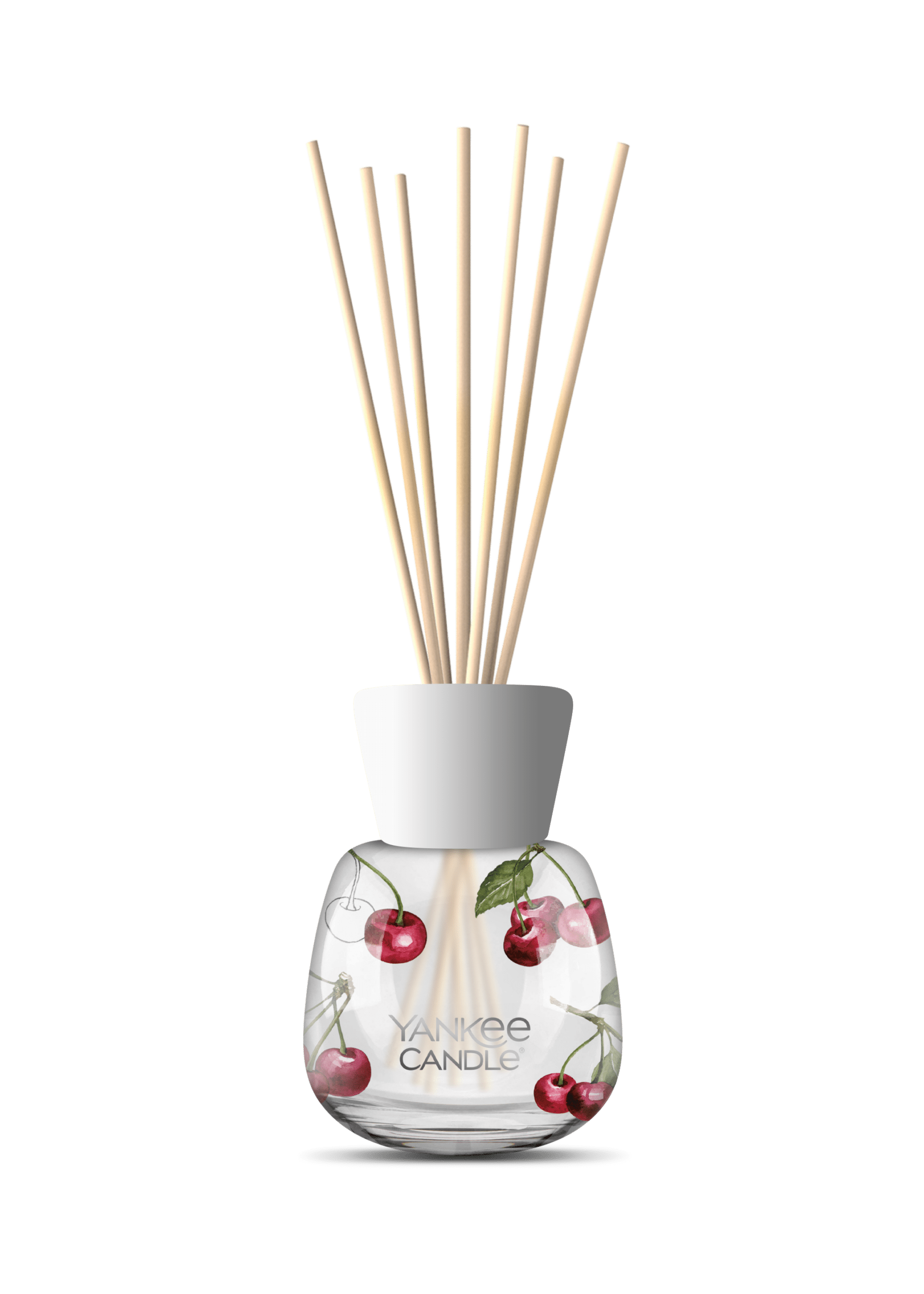 YC Black Cherry Signature Reed Diffuser 100ml Duftstäbchen mit warmem, süßem Kirschduft für Zuhause