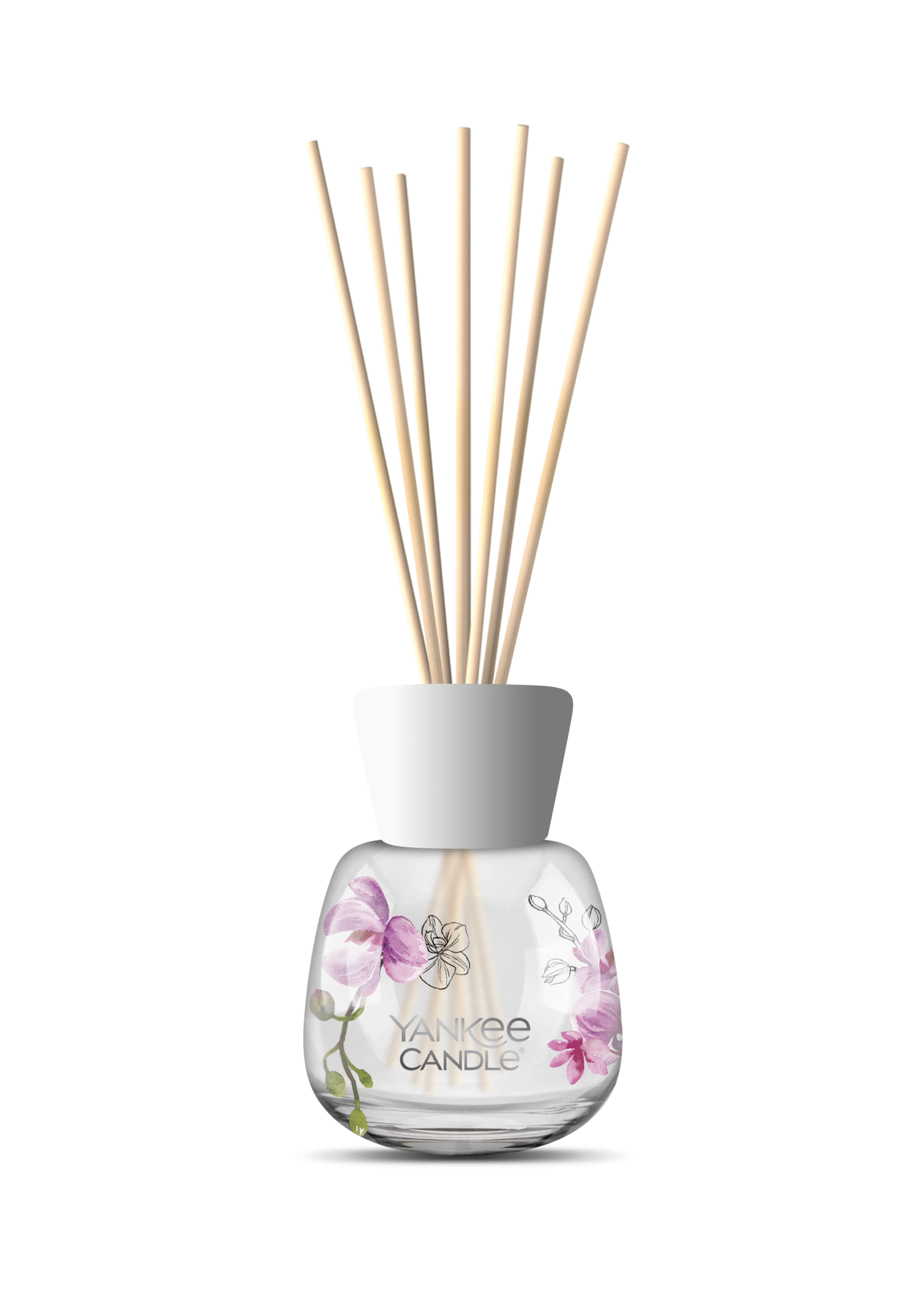 YC Wild Orchid Signature Reed Diffuser 100ml Duftstäbchen mit elegantem Orchideenduft für Zuhause
