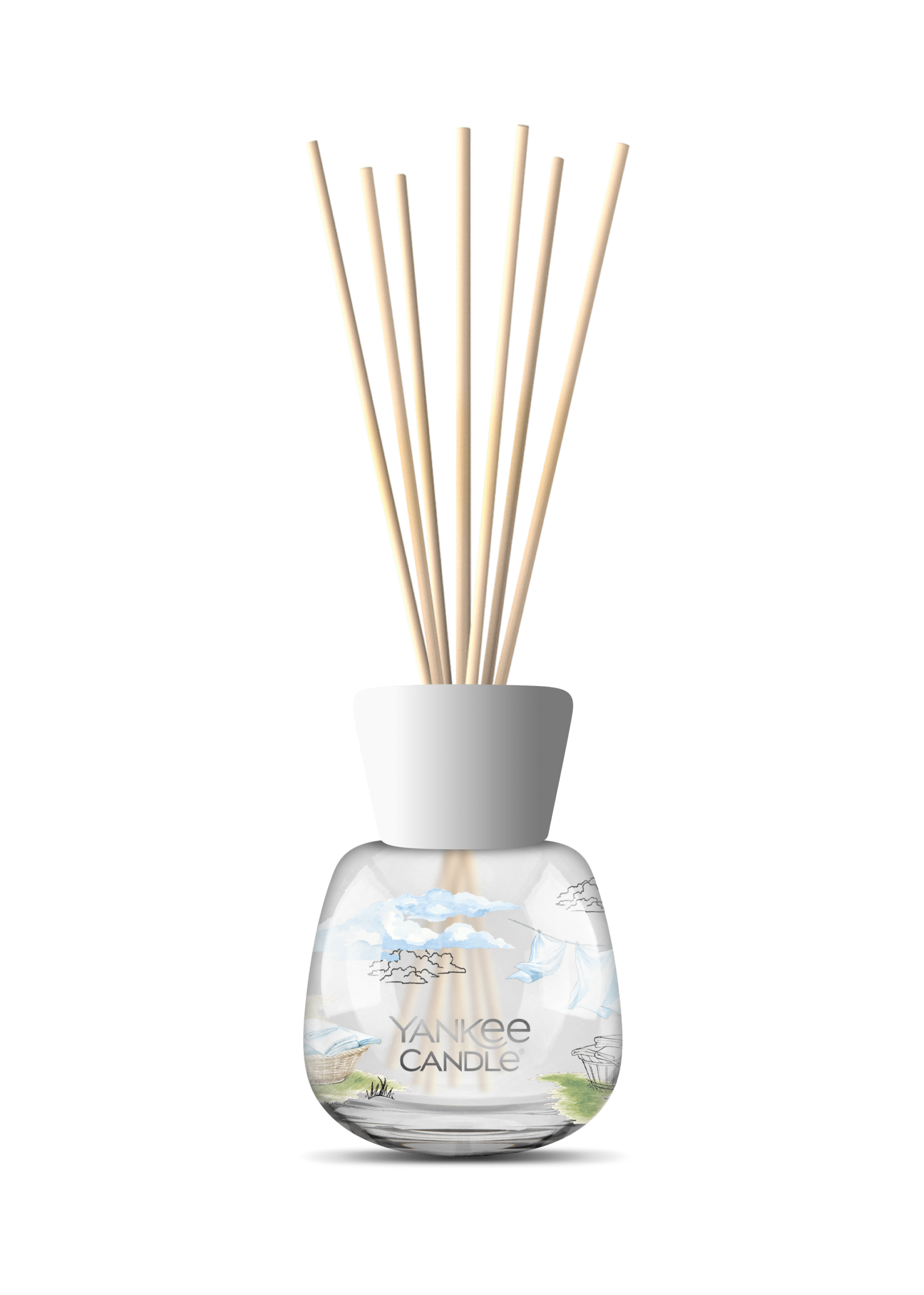 YC Clean Cotton Signature Reed Diffuser 100ml Duftstäbchen mit frischem Baumwollduft für Zuhause