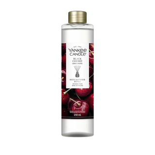Yankee Candle Black Cherry Nachfüllung für Duftstäbchen, 250-ml-Flasche