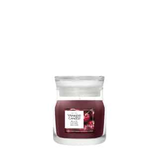Yankee Candle Black Cherry Signature Small Jar, rote Duftkerze