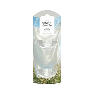 Yankee Candle Electric Refill Clean Cotton, Packung mit 2 Nachfüllungen