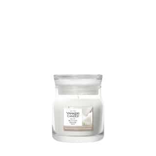 Yankee Candle Soft Blanket Signature Small Jar, weiße Duftkerze