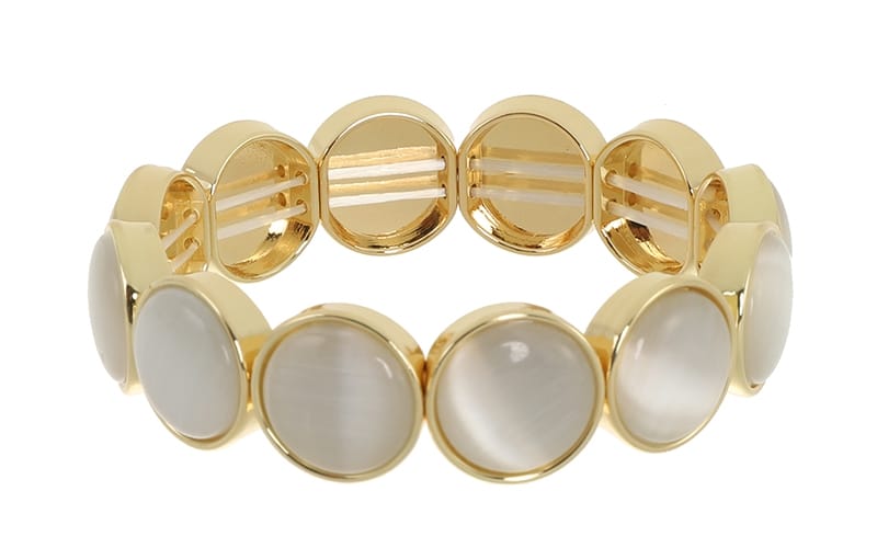 Mieke Damenarmband in Naturfarbe für einen natürlichen und eleganten Look