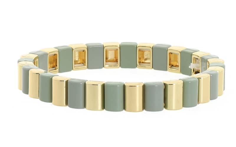 Dewi Damenarmband in zartem Sky-Blau als femininer Schmuck