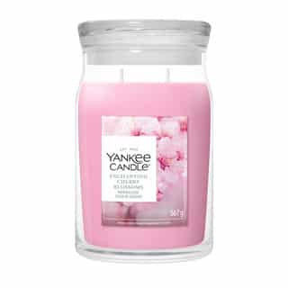 Neue Yankee Candle Enchanting Cherry Blossoms Large Jar Duftkerze mit frühlingsfrischem Blütenduft